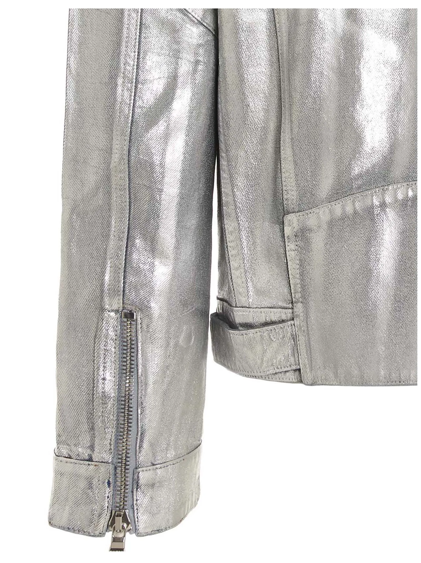 Balmain Logo Embossed Buttoned Denim Jacket