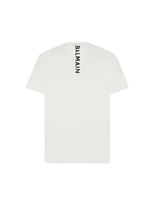 Balmain Logo Patch Crewneck T-Shirt