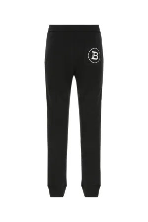 Balmain Logo Print Drawstring Track Pants
