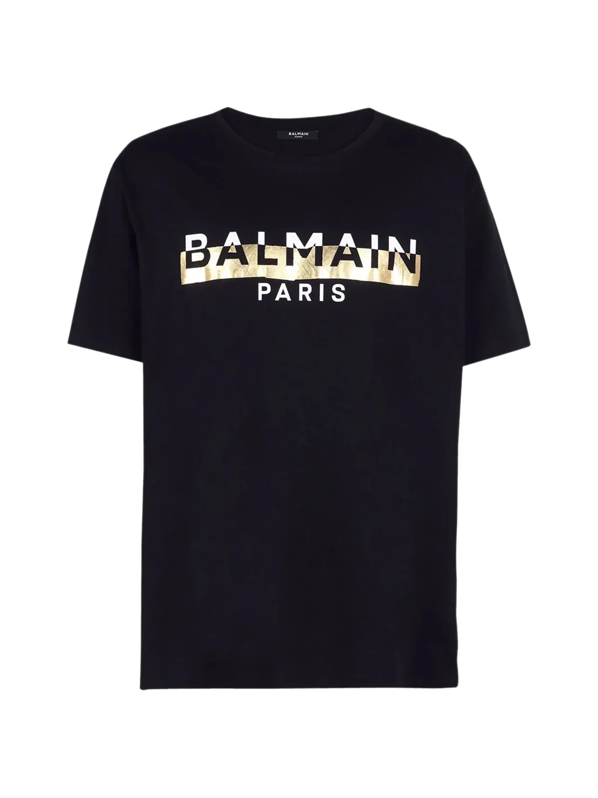Balmain Logo Printed Crewneck T-Shirt