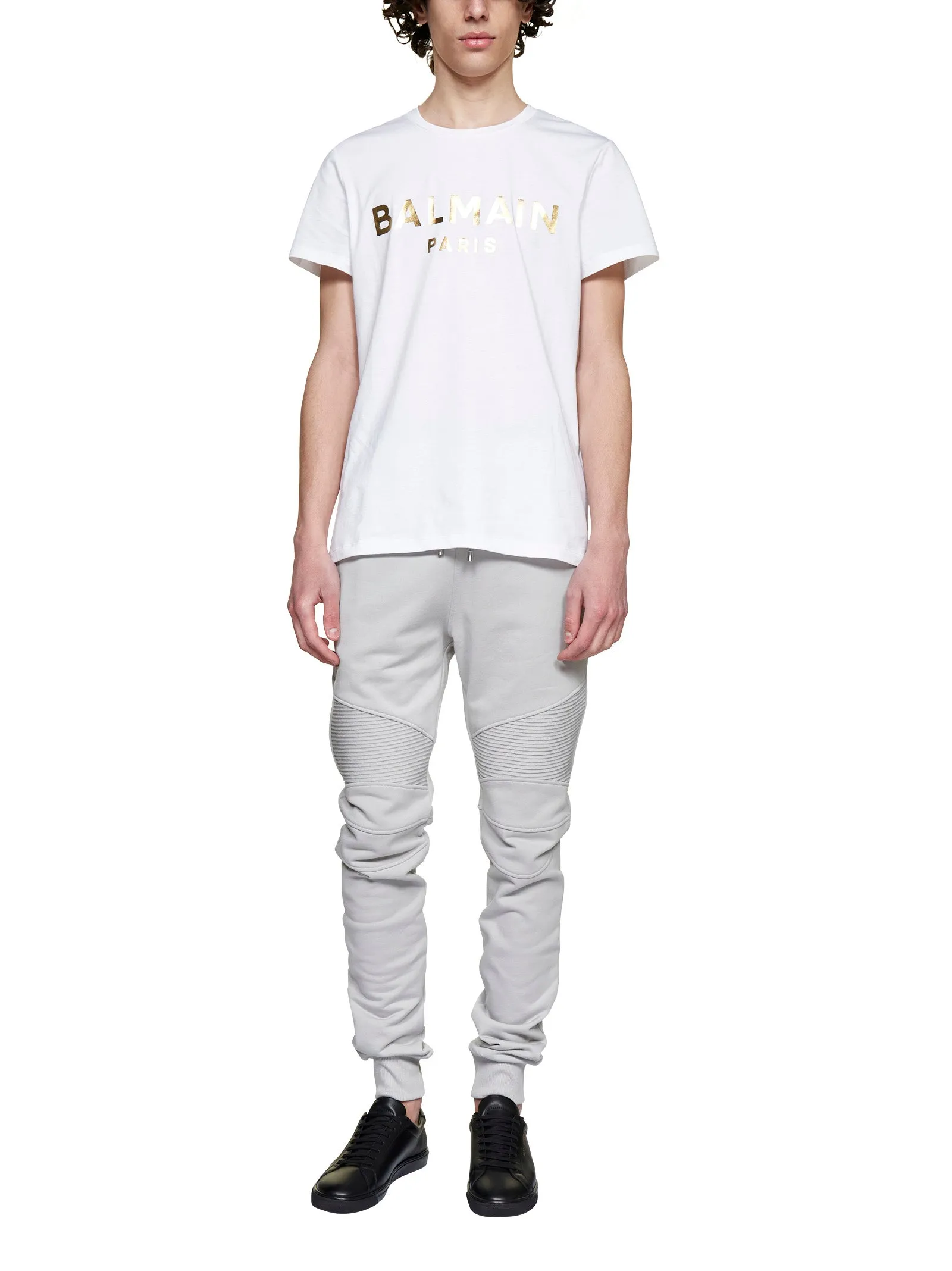 Balmain Logo Printed Drawstring Track Pants