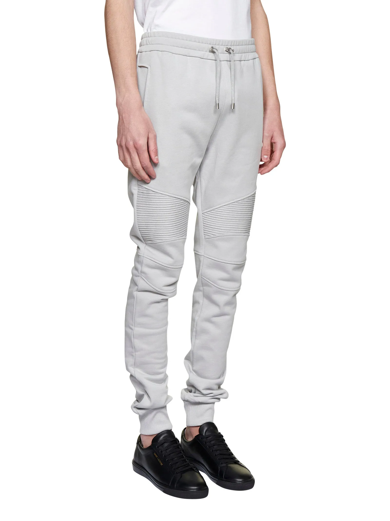 Balmain Logo Printed Drawstring Track Pants