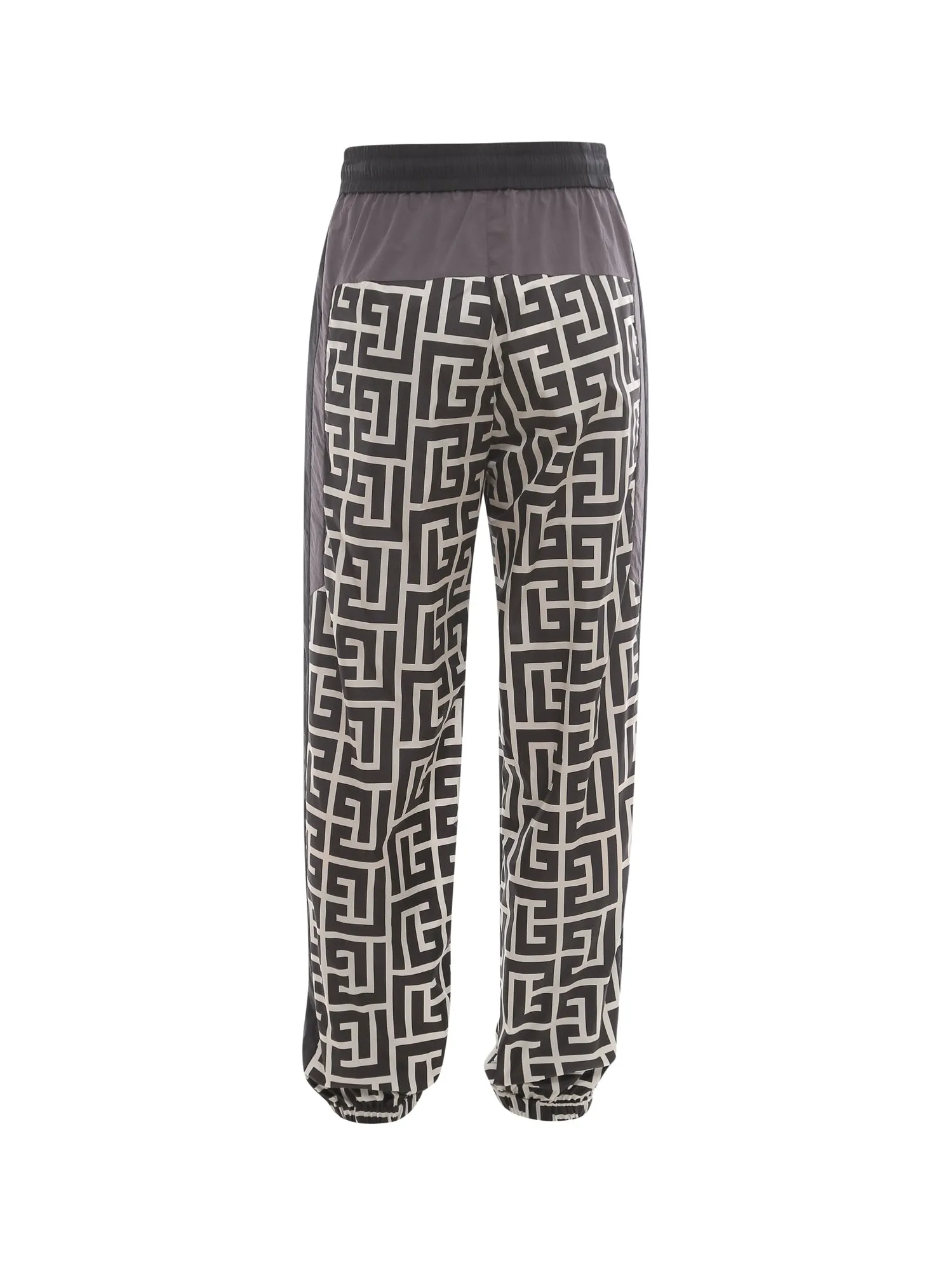 Balmain Monogram Pattern Drawstring Track Pants