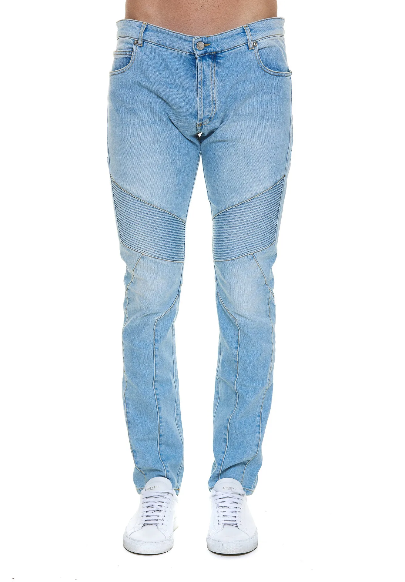 Balmain Slim Fit Mid-Rise Jeans