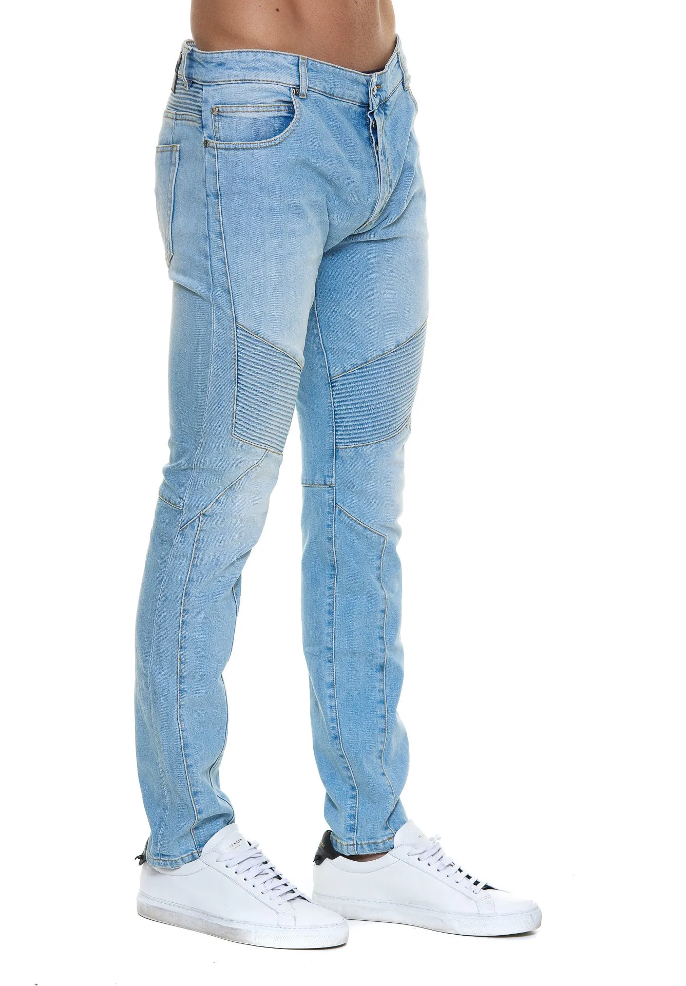 Balmain Slim Fit Mid-Rise Jeans