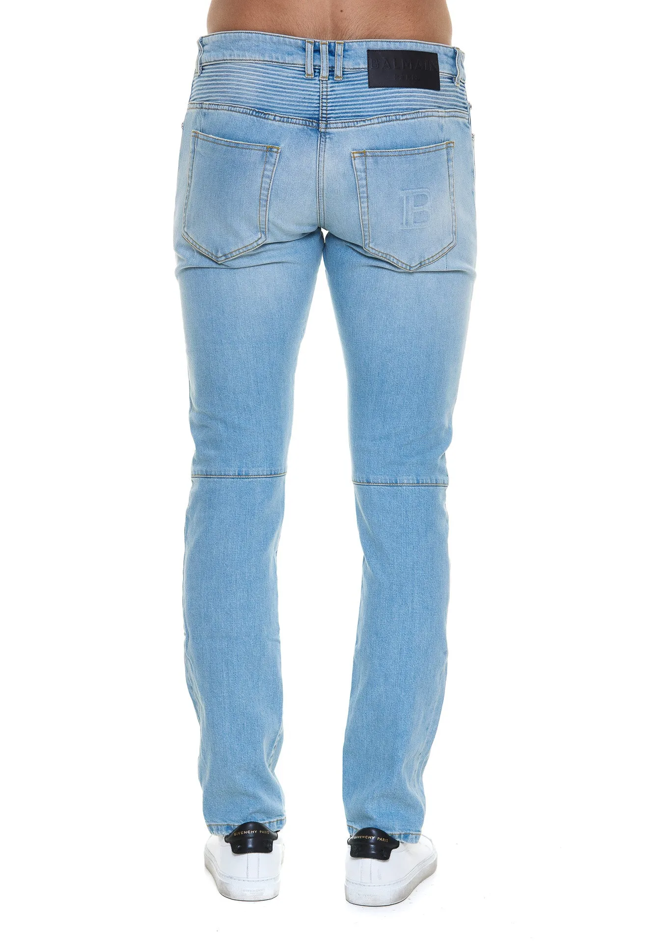 Balmain Slim Fit Mid-Rise Jeans