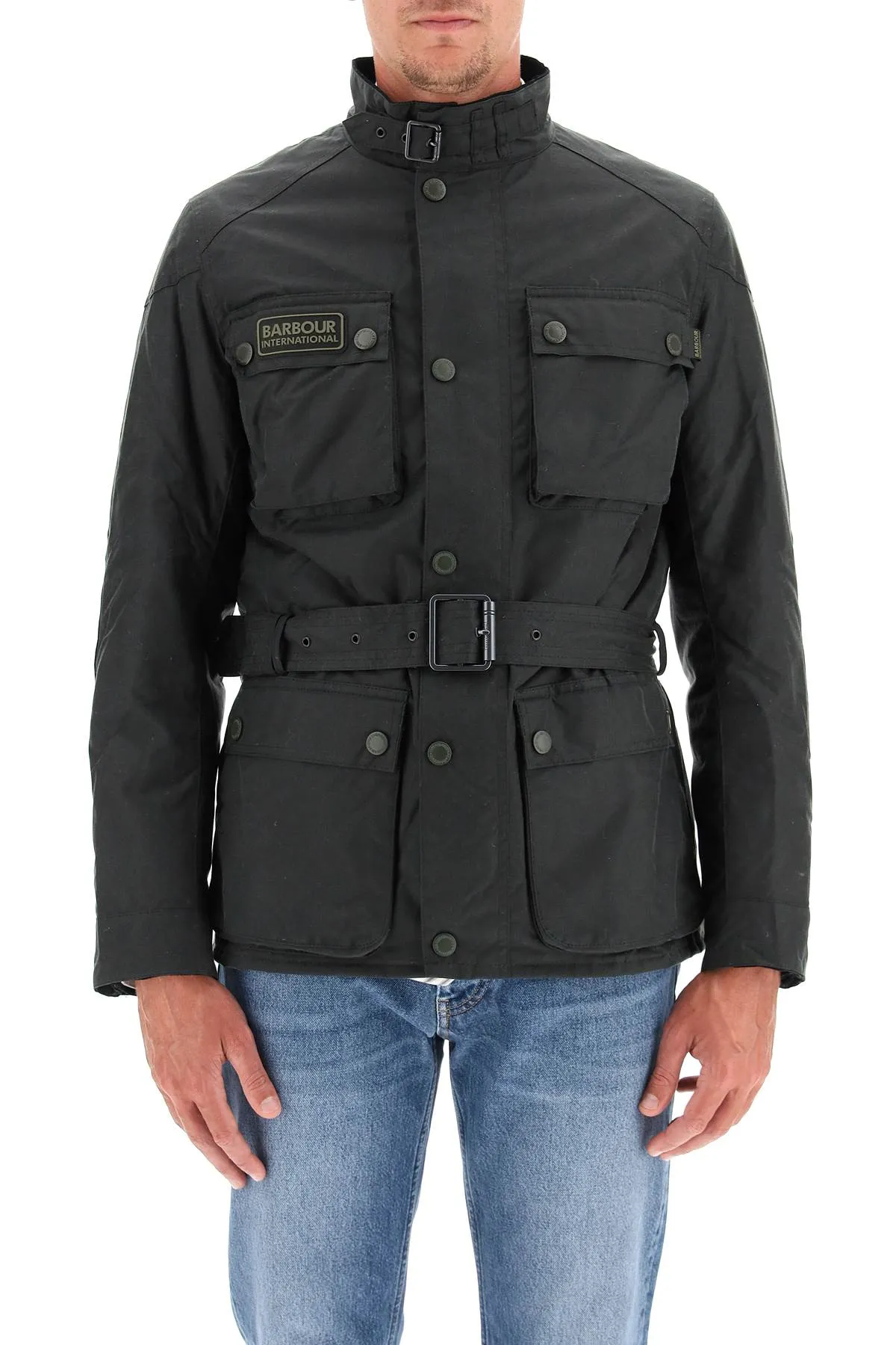 Barbour Belted Patch Pocket Jacket