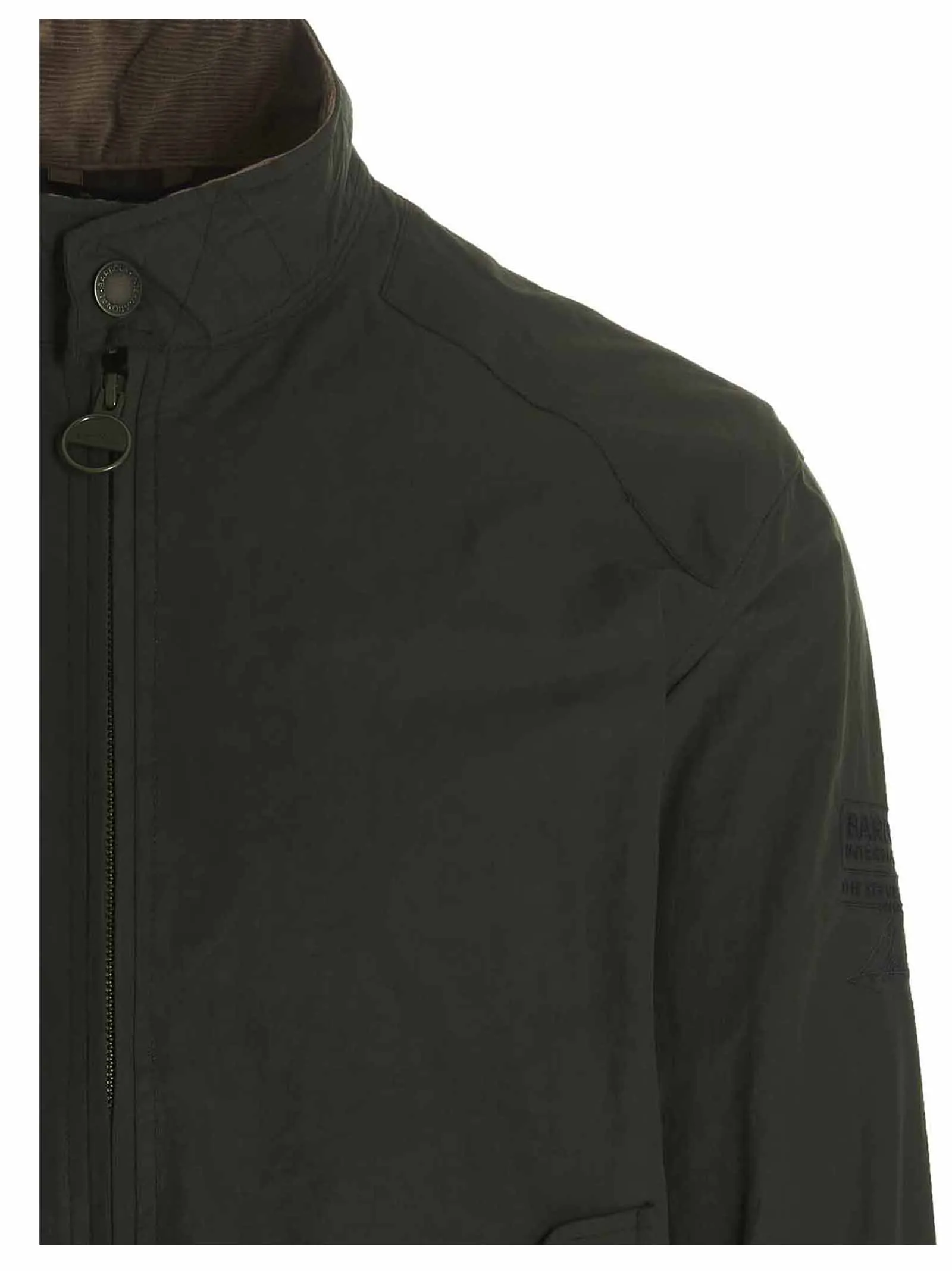 Barbour International Mock-Neck Bomber Jacket