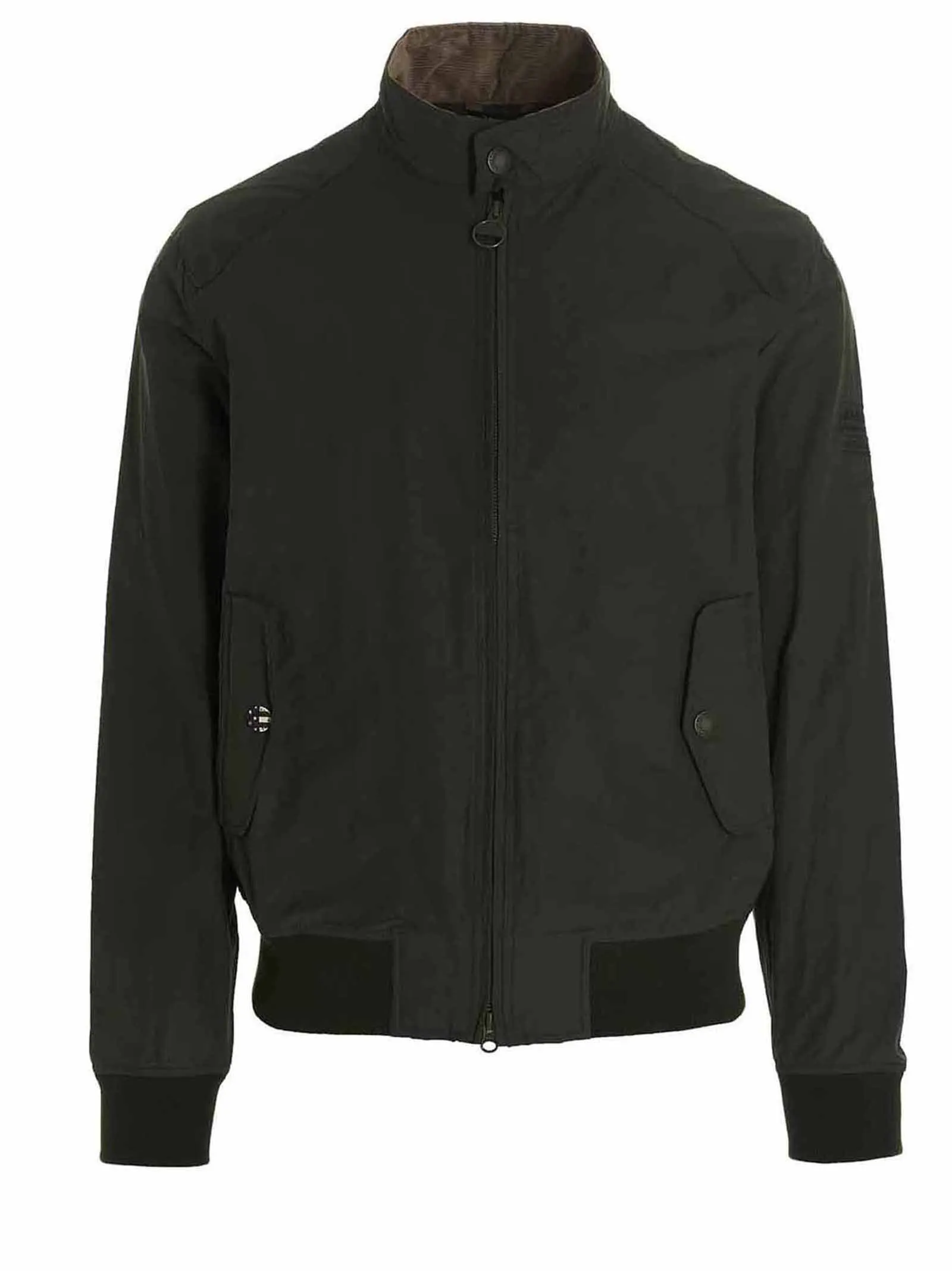 Barbour International Mock-Neck Bomber Jacket