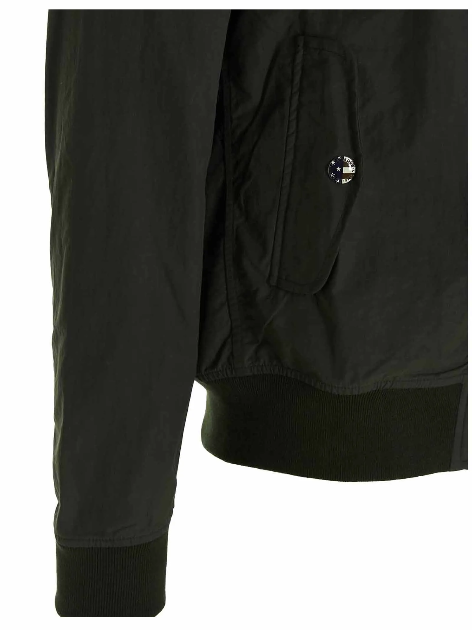 Barbour International Mock-Neck Bomber Jacket