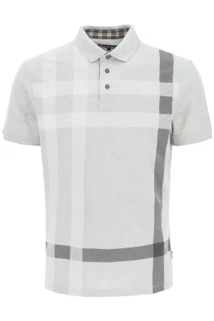 Barbour Large-Check Short-Sleeved Polo Shirt