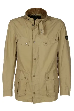 Barbour Logo Patch Long-Sleeved Jacket
