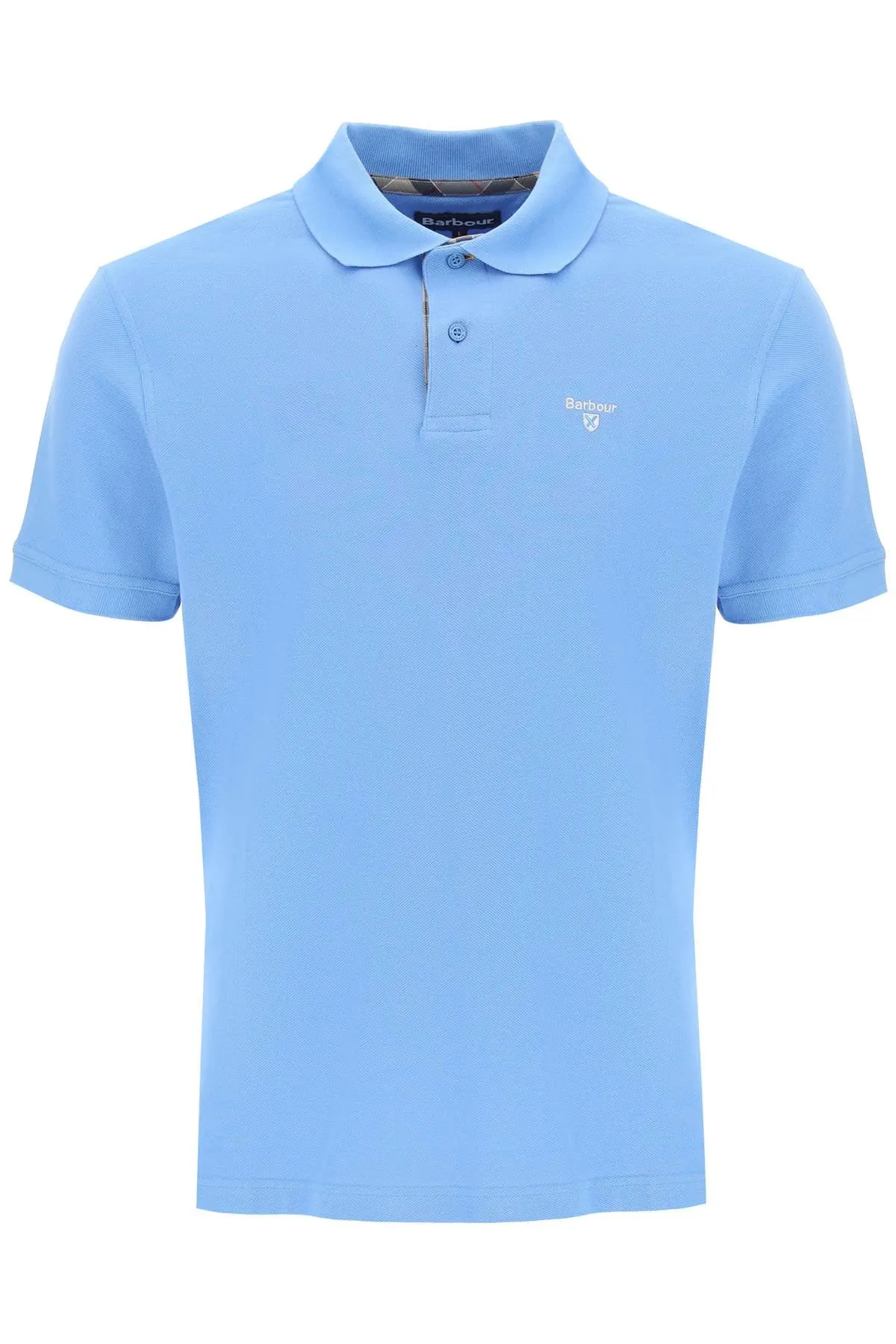 Barbour Logo Printed Short Sleeved Polo Shirt