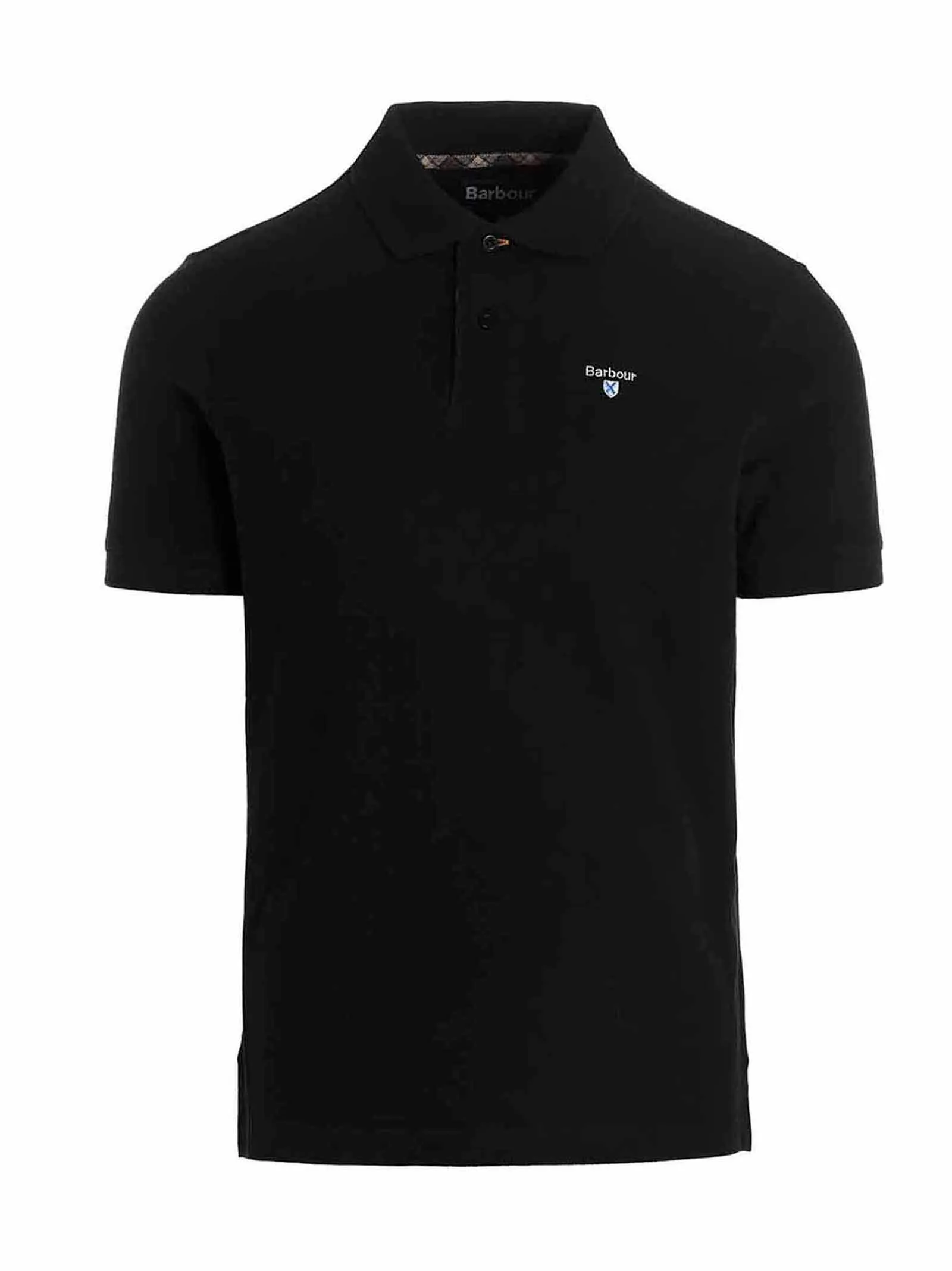 Barbour Logo Printed Short Sleeved Polo Shirt