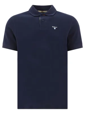 Barbour Logo Printed Short Sleeved Polo Shirt
