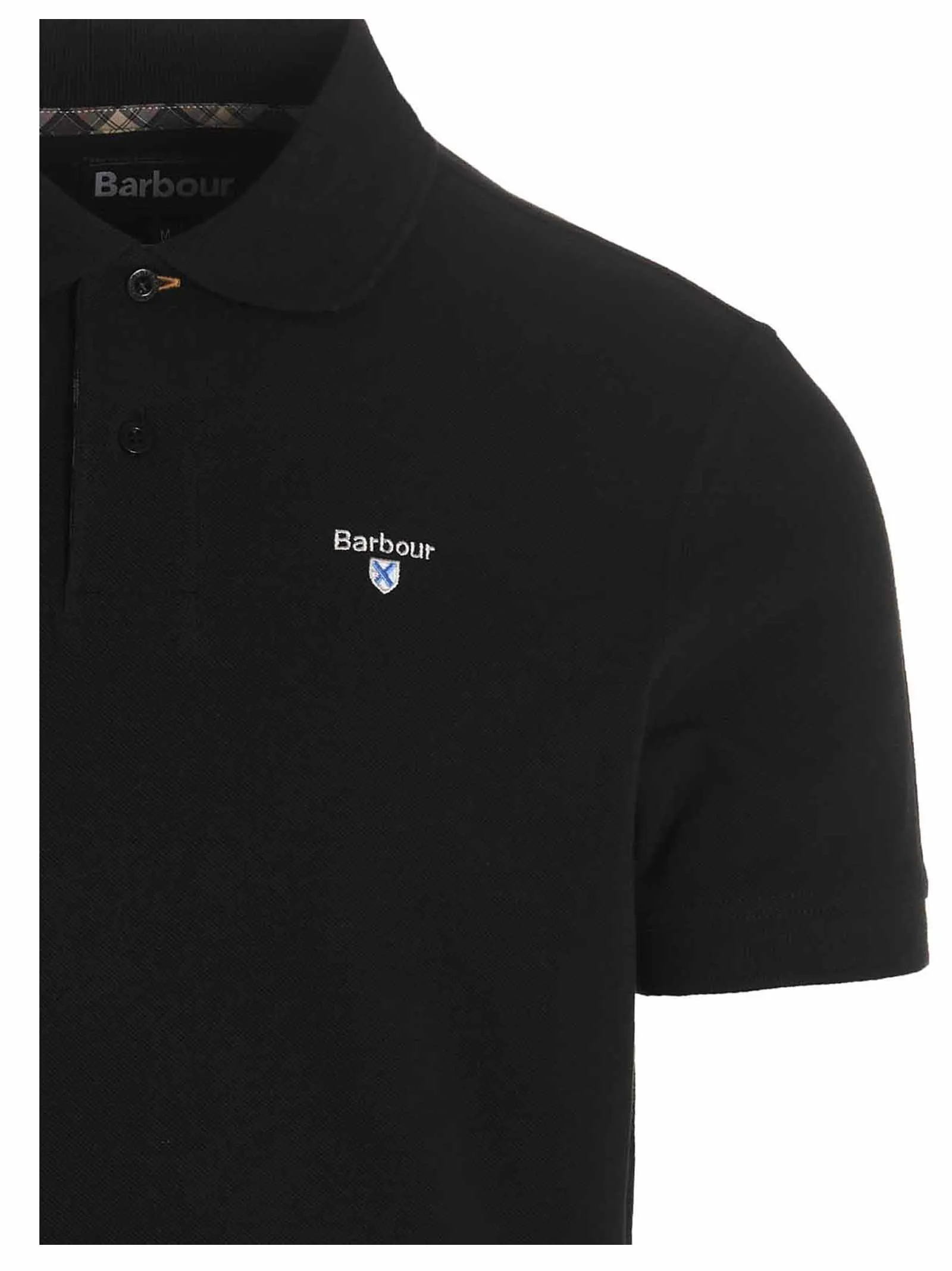 Barbour Logo Printed Short Sleeved Polo Shirt