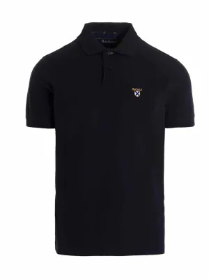 Barbour Society Logo Embroidered Short Sleeved Polo Shirt