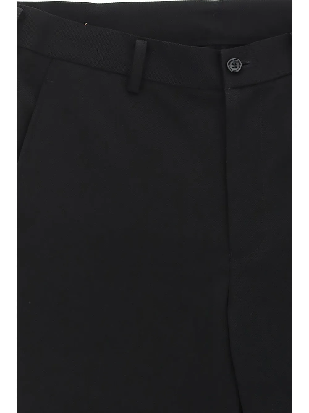 Black Comme des Garons Cropped Pants