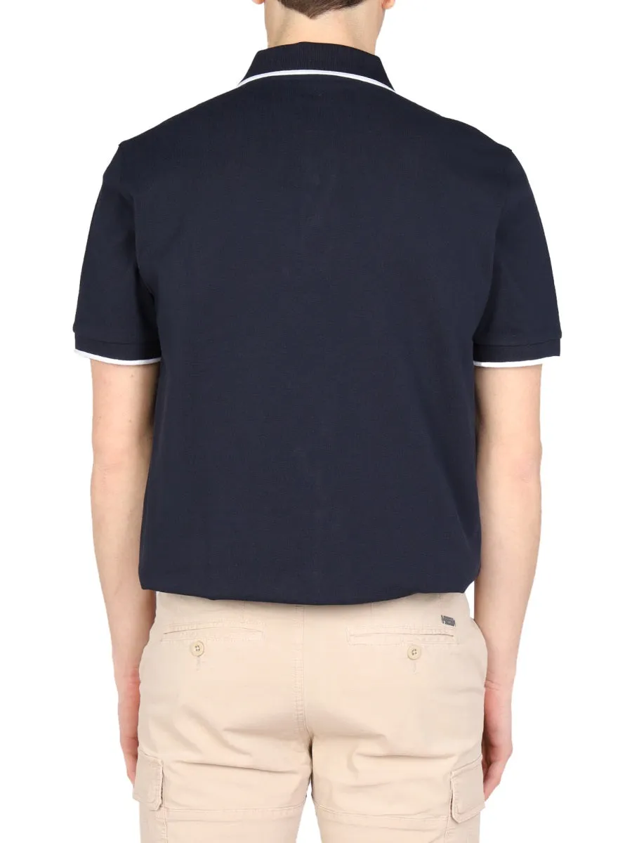 Boss Hugo Boss Logo Embroidered Short-Sleeved Polo Shirt