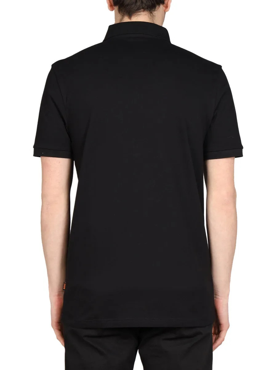 Boss Hugo Boss Logo Patch Short-Sleeved Polo Shirt