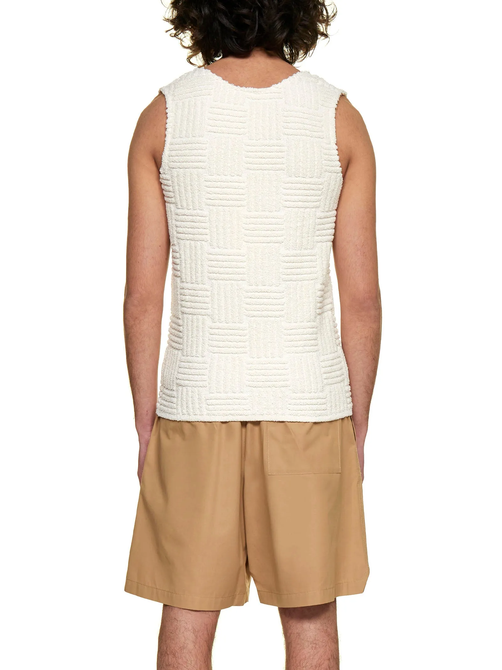 Bottega Veneta Elastic Waist Bermuda Shorts