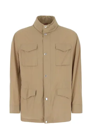 Brunello Cucinell High Neck Long-Sleeved Jacket
