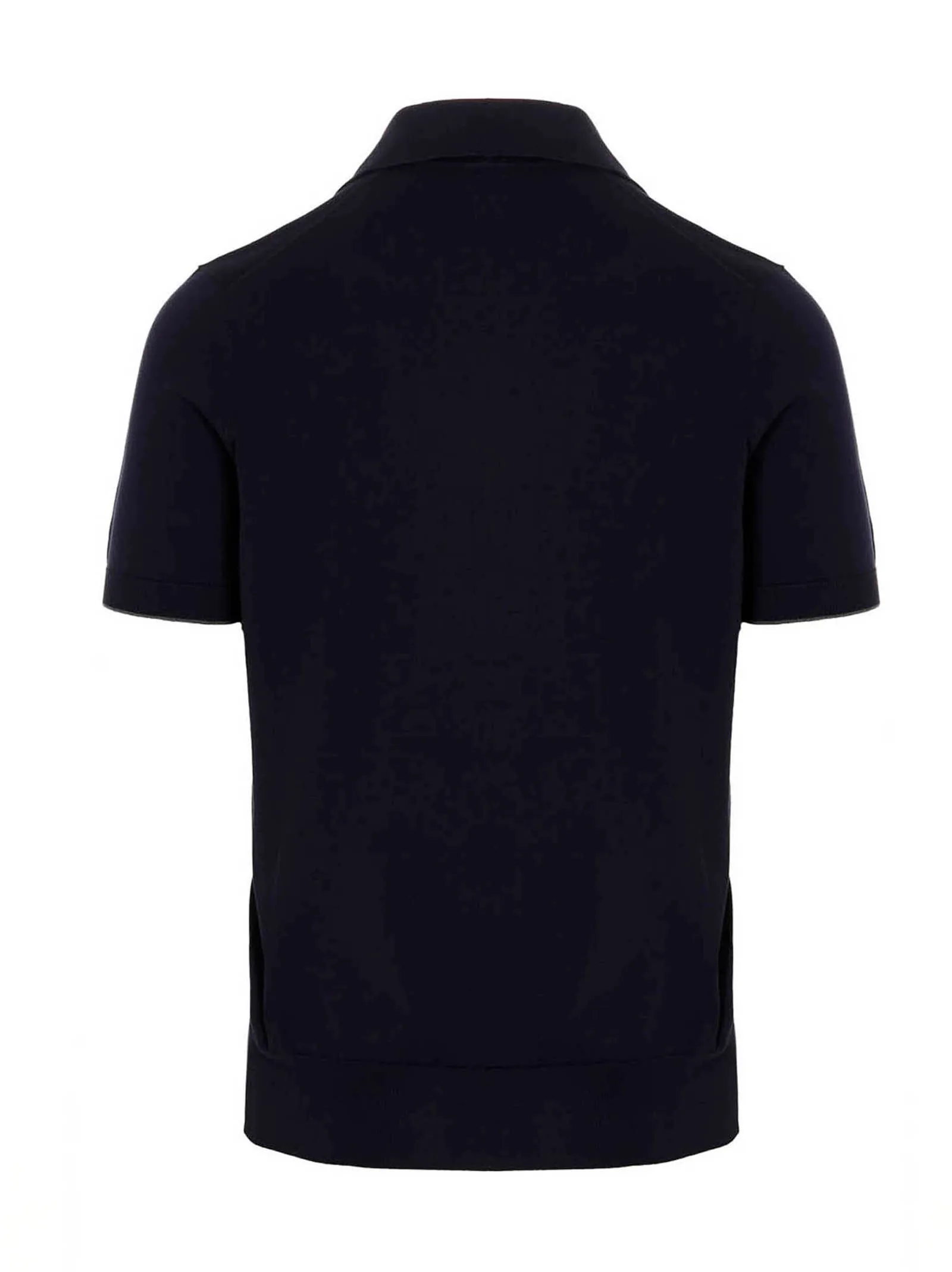 Brunello Cucinelli Buttoned Knit Polo Shirt