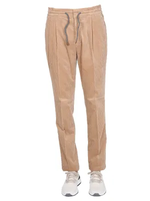 Brunello Cucinelli Corduroy Straight-Leg Pants