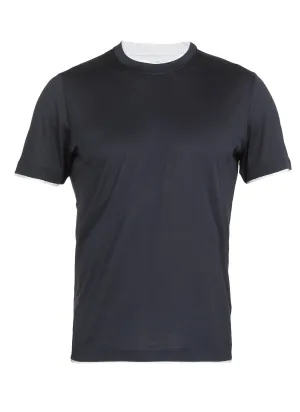 Brunello Cucinelli Layered Crewneck T-Shirt