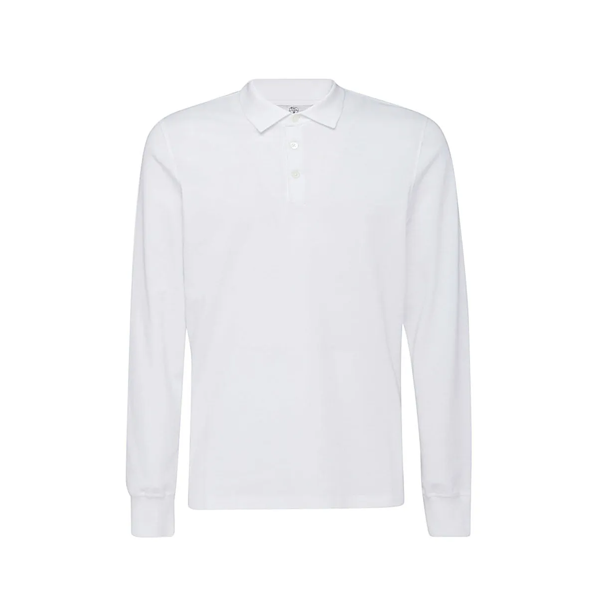 Brunello Cucinelli Long-Sleeved Straight Fit Polo Shirt