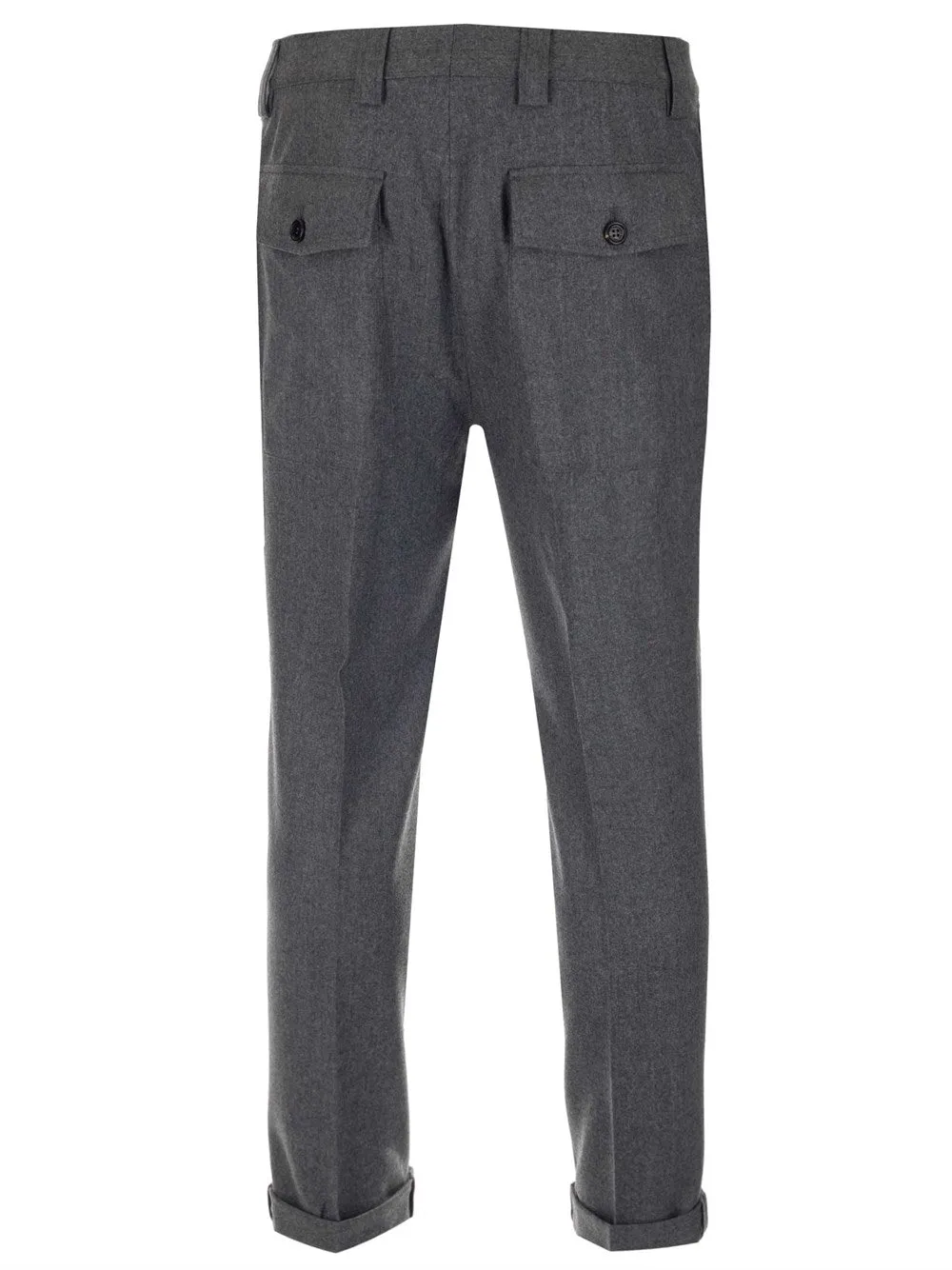 Brunello Cucinelli Mid-Rise Slim Fit Pants