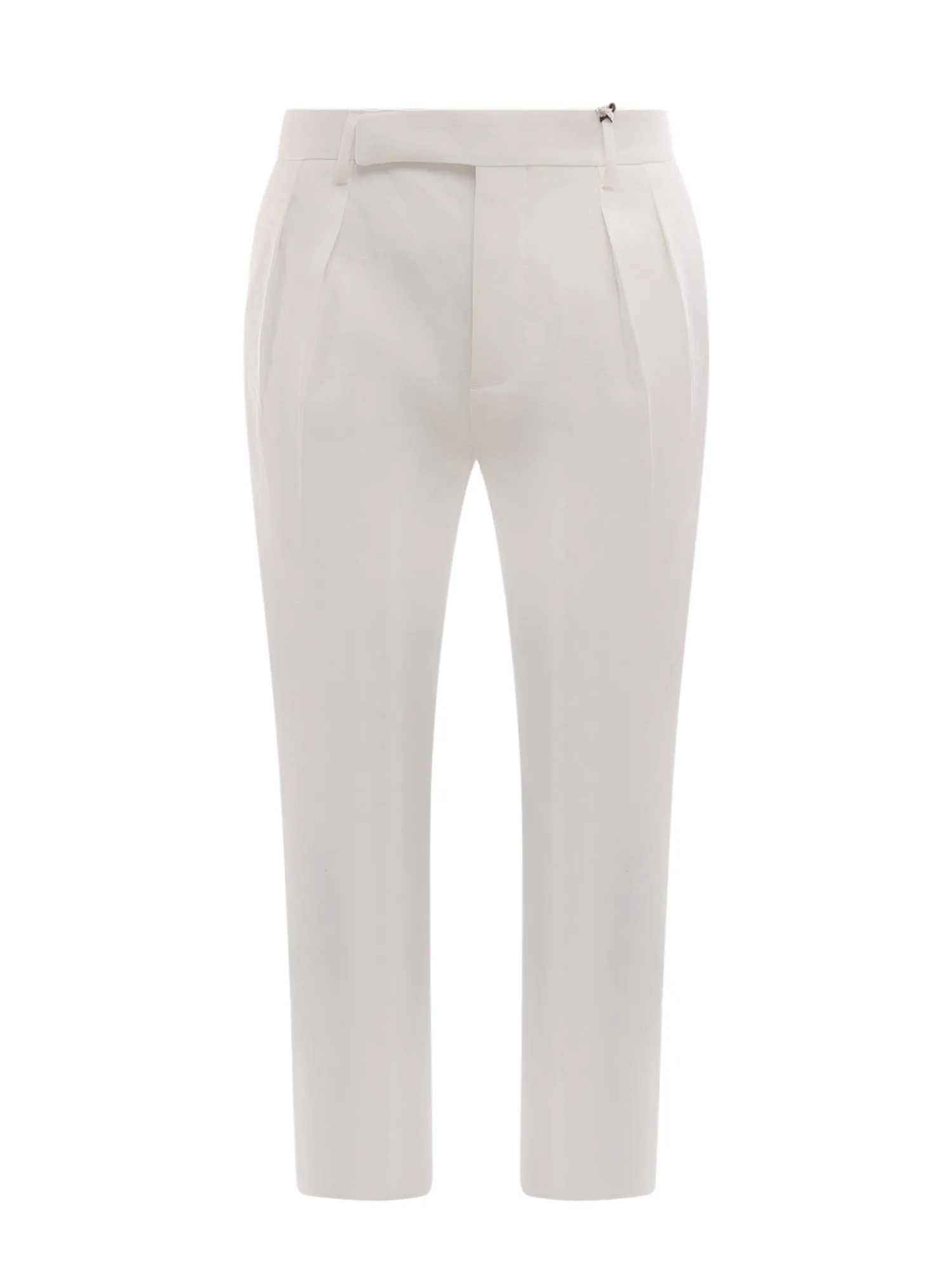 Brunello Cucinelli Straight Leg Pleated Pants