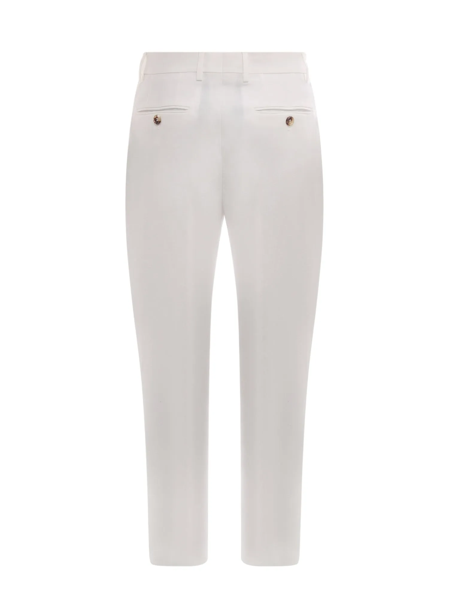 Brunello Cucinelli Straight Leg Pleated Pants