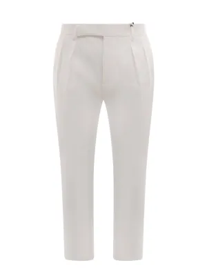 Brunello Cucinelli Straight Leg Pleated Pants