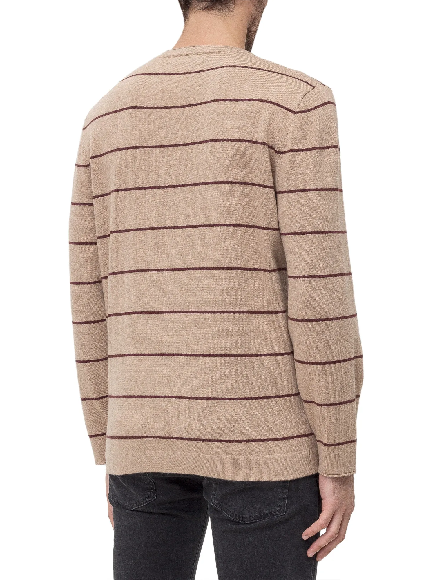 Brunello Cucinelli Striped Crewneck Sweater