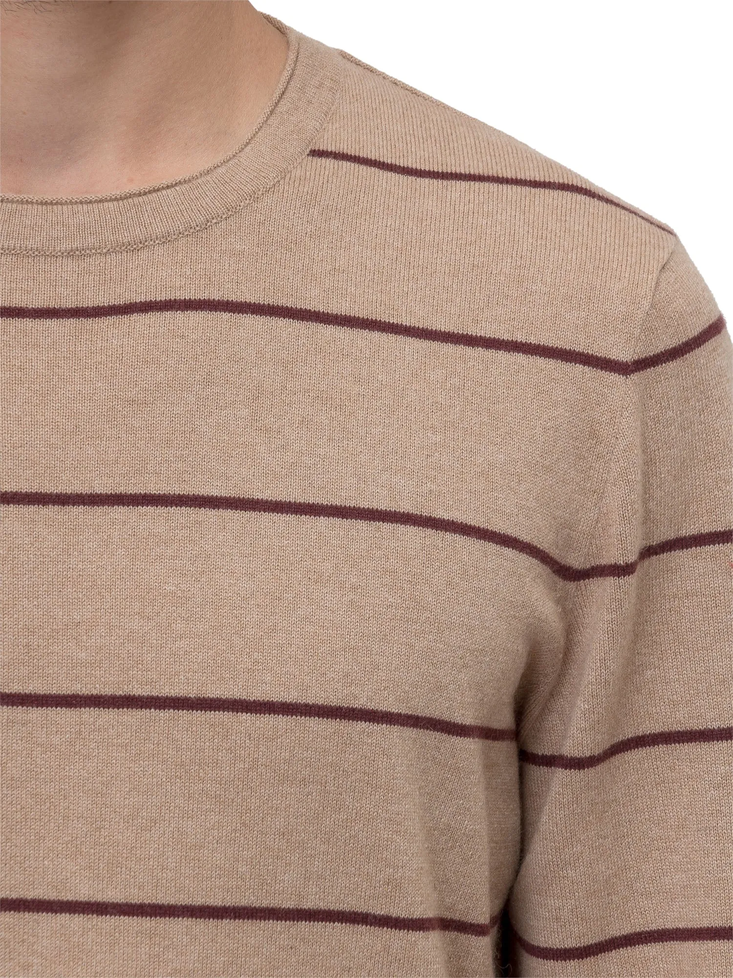 Brunello Cucinelli Striped Crewneck Sweater
