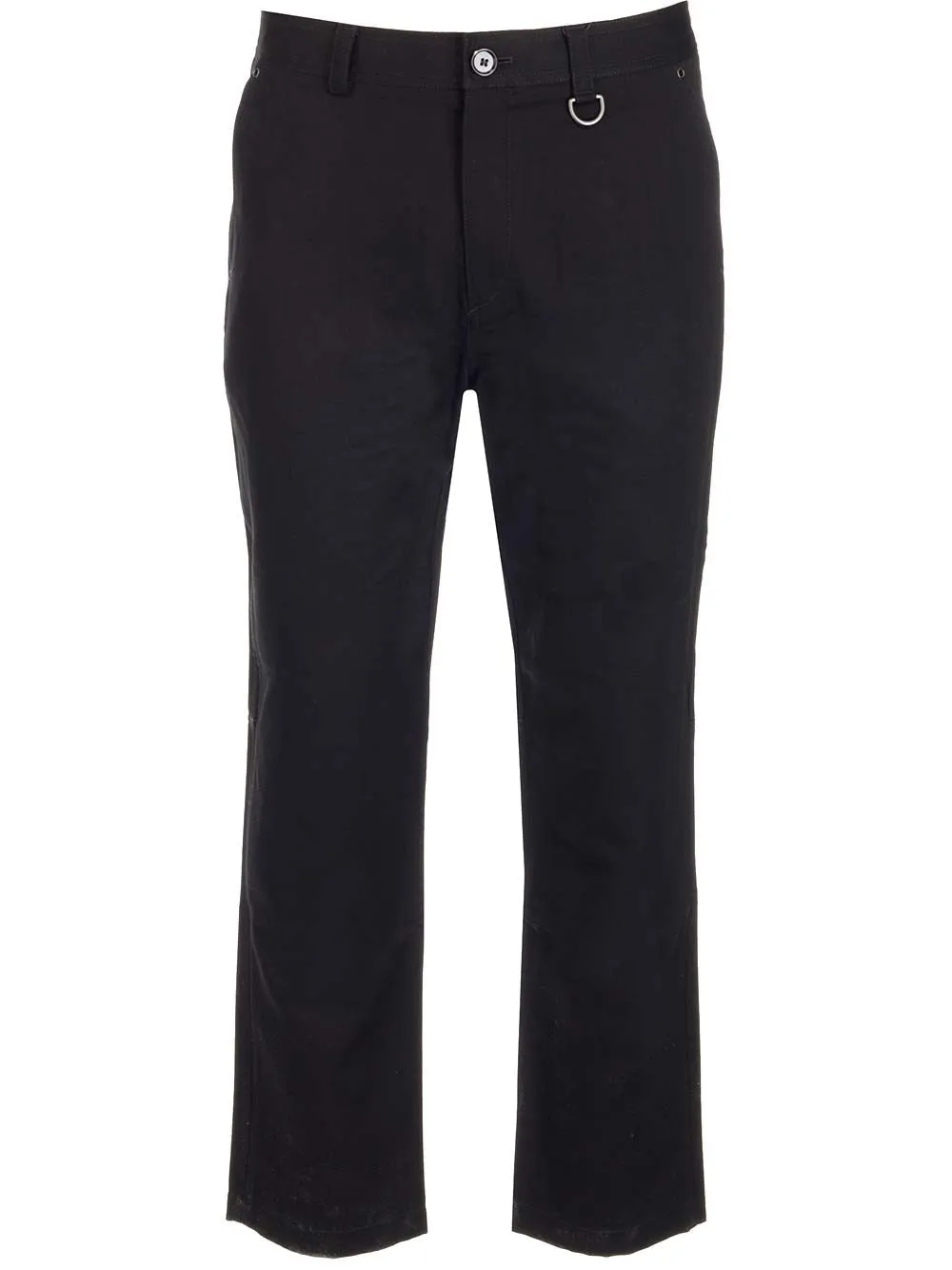 Burberry Button Detailed Straight Leg Trousers