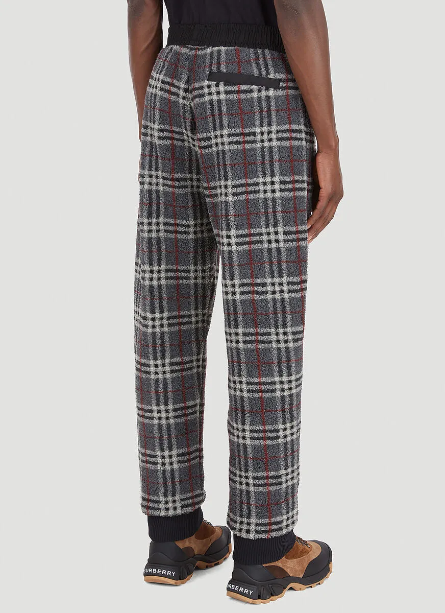 Burberry Check Jogging Pants