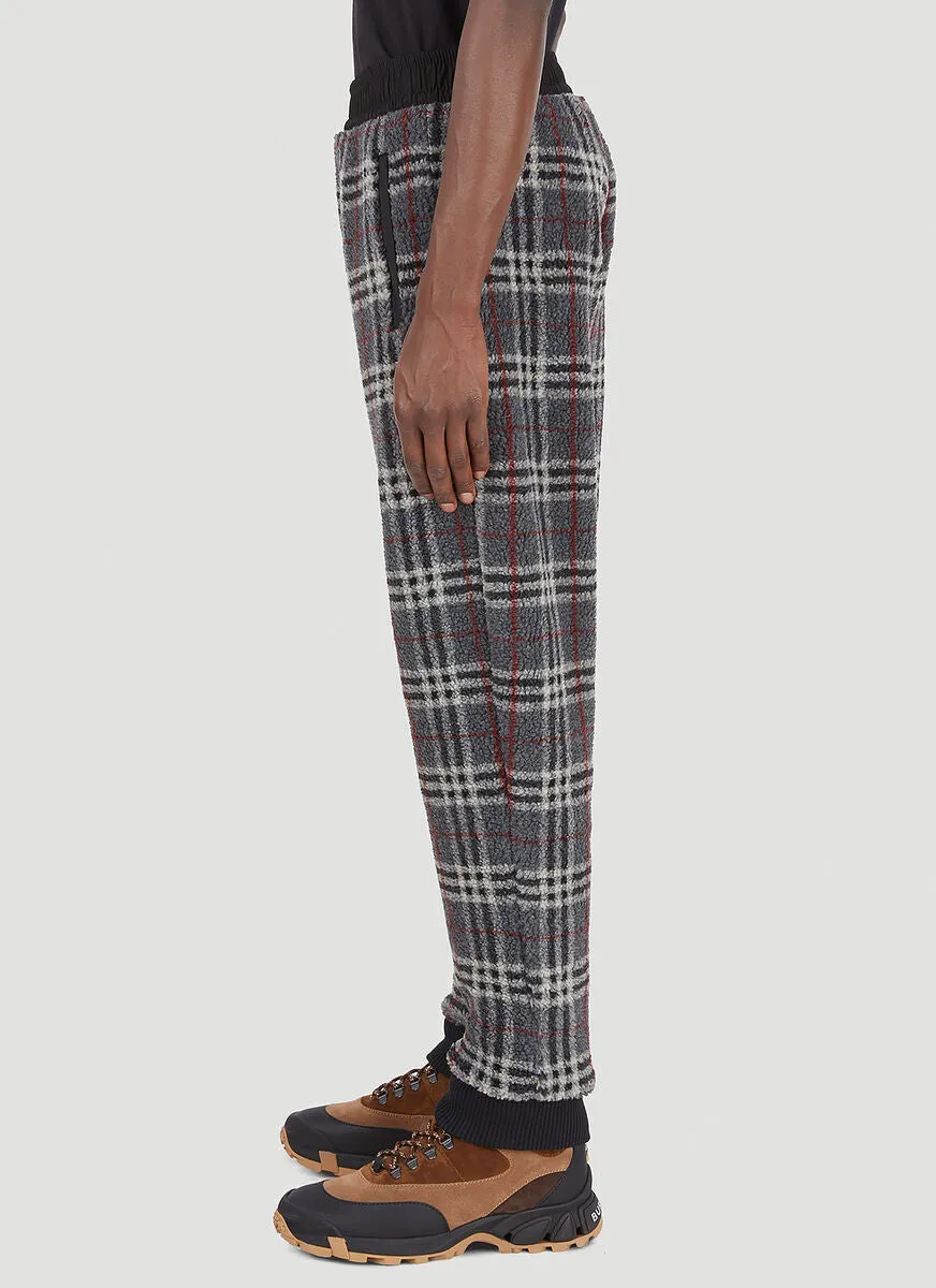 Burberry Check Jogging Pants