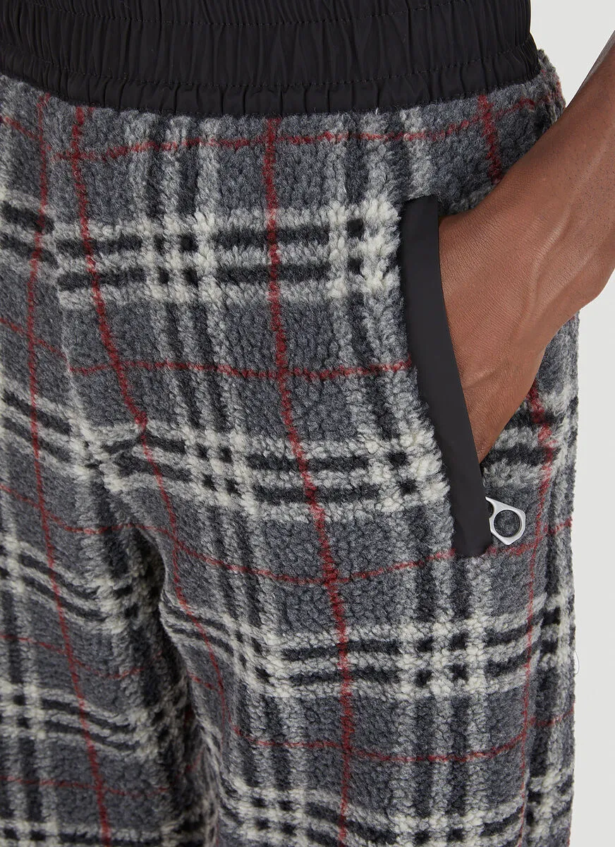 Burberry Check Jogging Pants