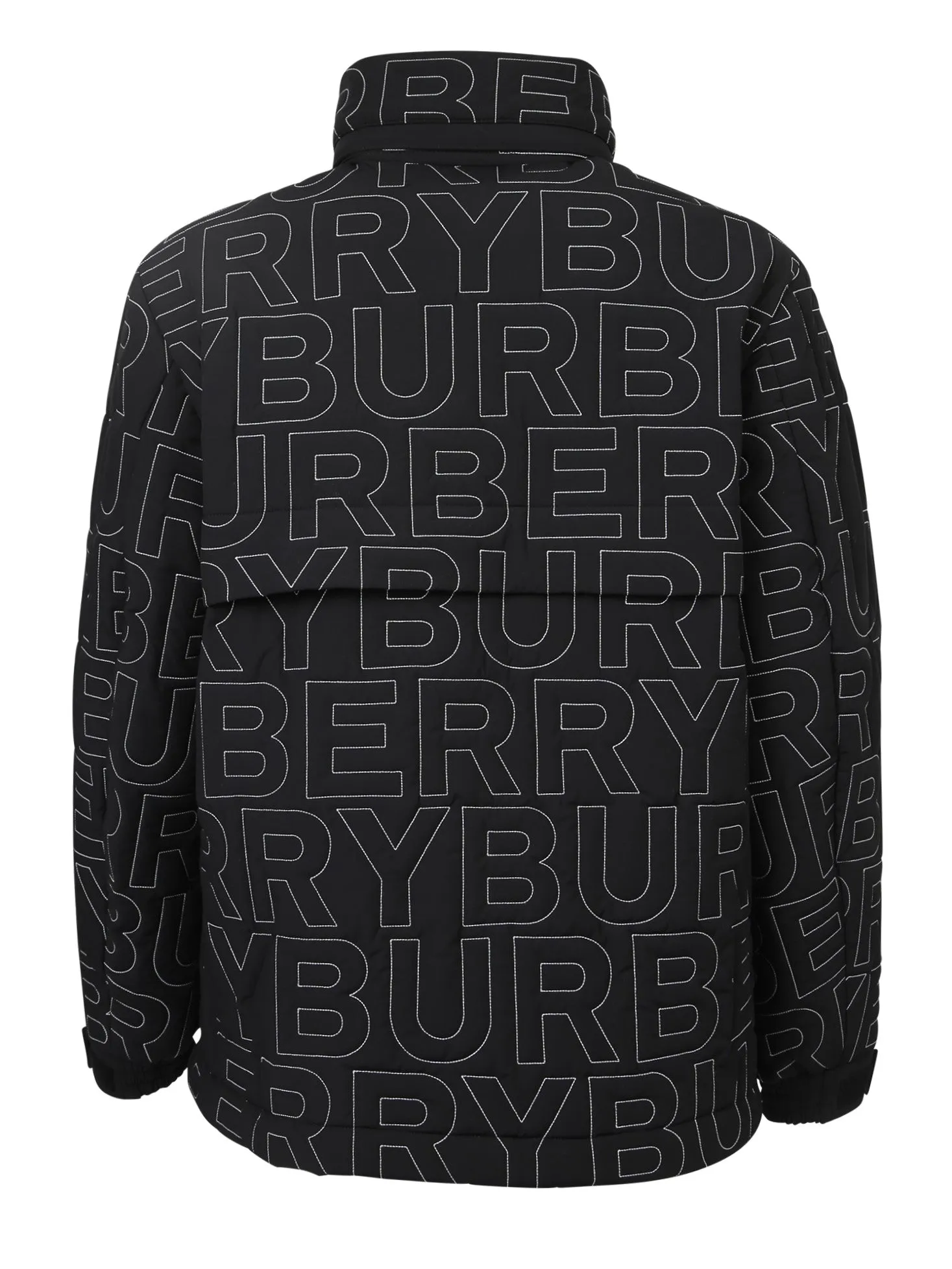 Burberry Dainton Logo Quilted Zipped Jacket