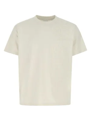 Burberry Logo Embossed Crewneck T-Shirt