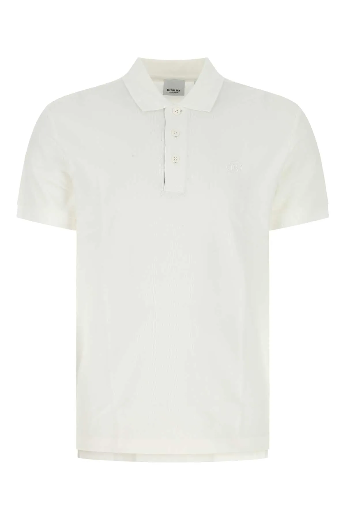 Burberry Logo Embroidered Short-Sleeved Polo Shirt