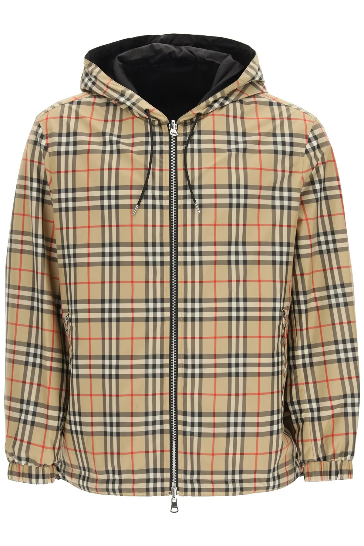 Burberry Reversible Vintage Check Pattern Jacket