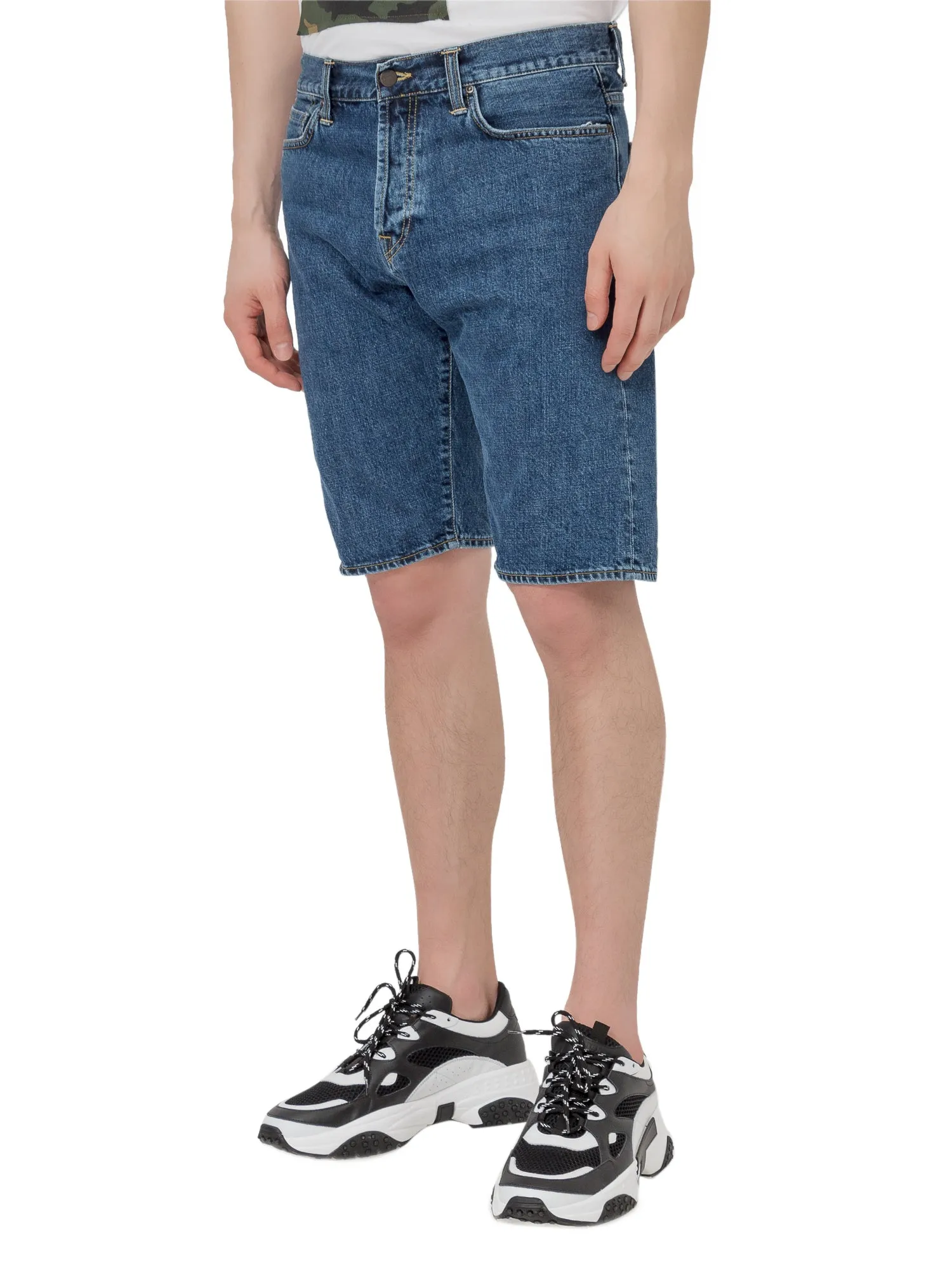 Carhartt WIP Denim Knee-Length Shorts
