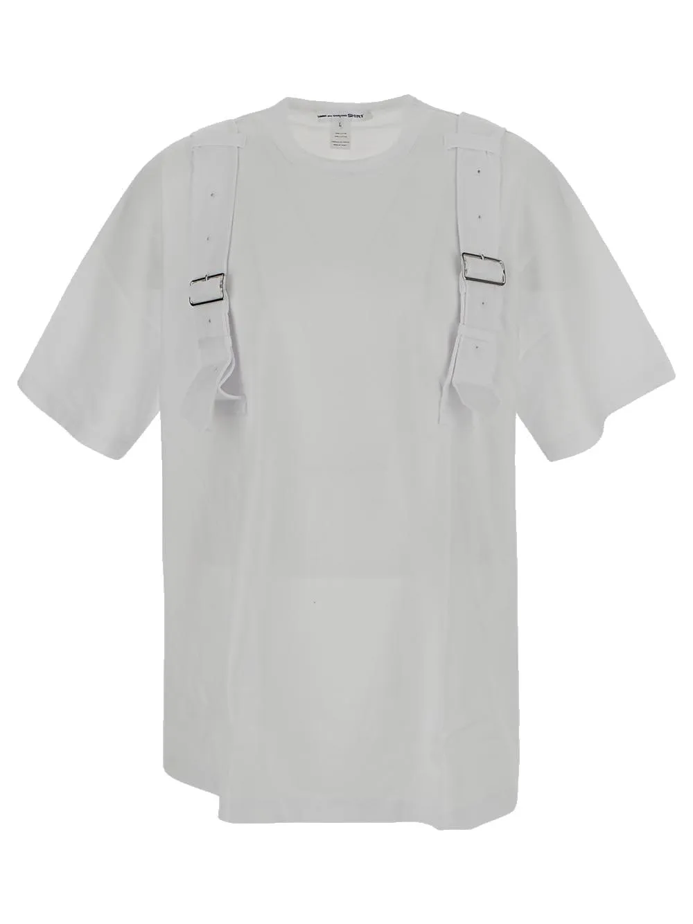 Comme Des Garcons Shirt Buckle Detail T-Shirt
