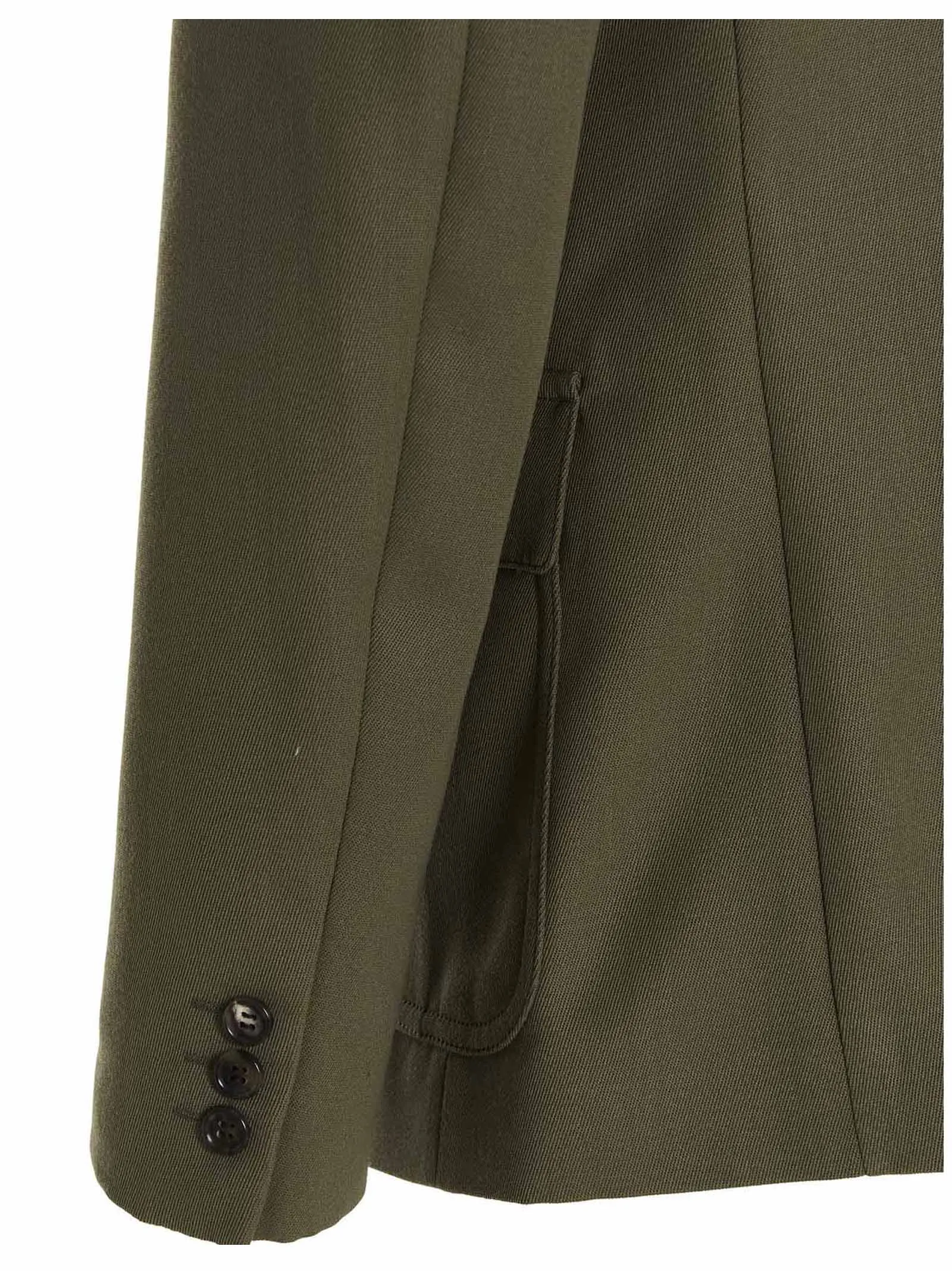 Comme des Garons Homme Plus Floral Print Detailed Jacket