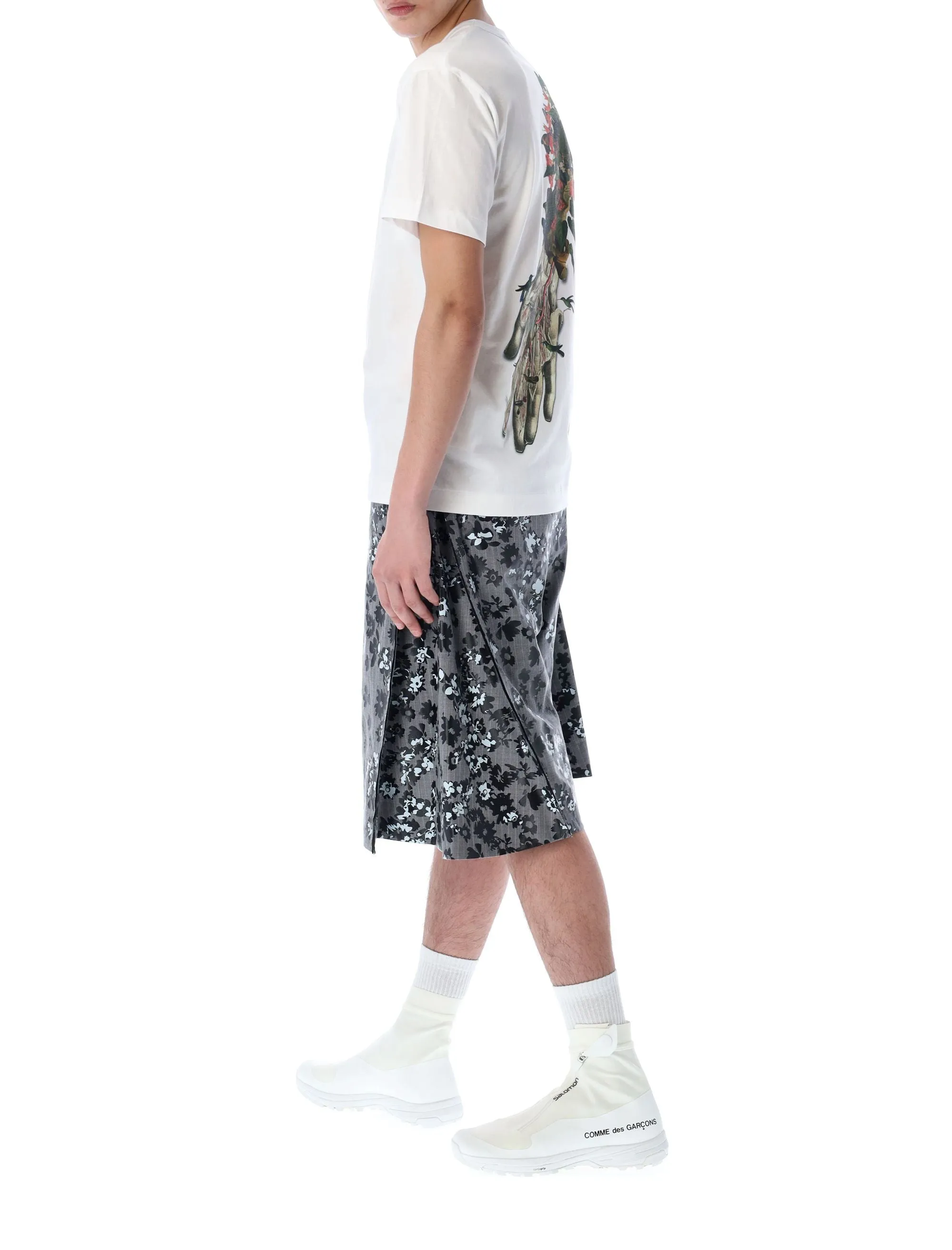 Comme des Garons Homme Plus Graphic Printed T-Shirt