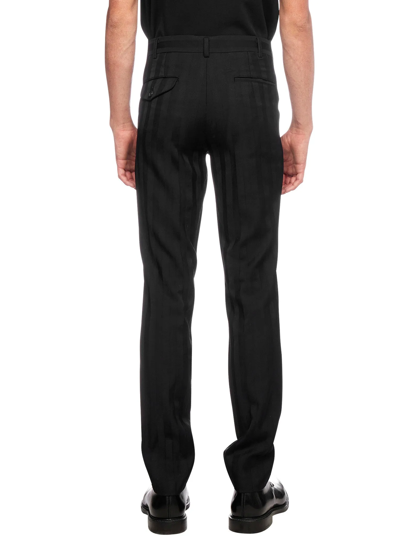 Comme des Garons Homme Plus Striped Tailored Pants