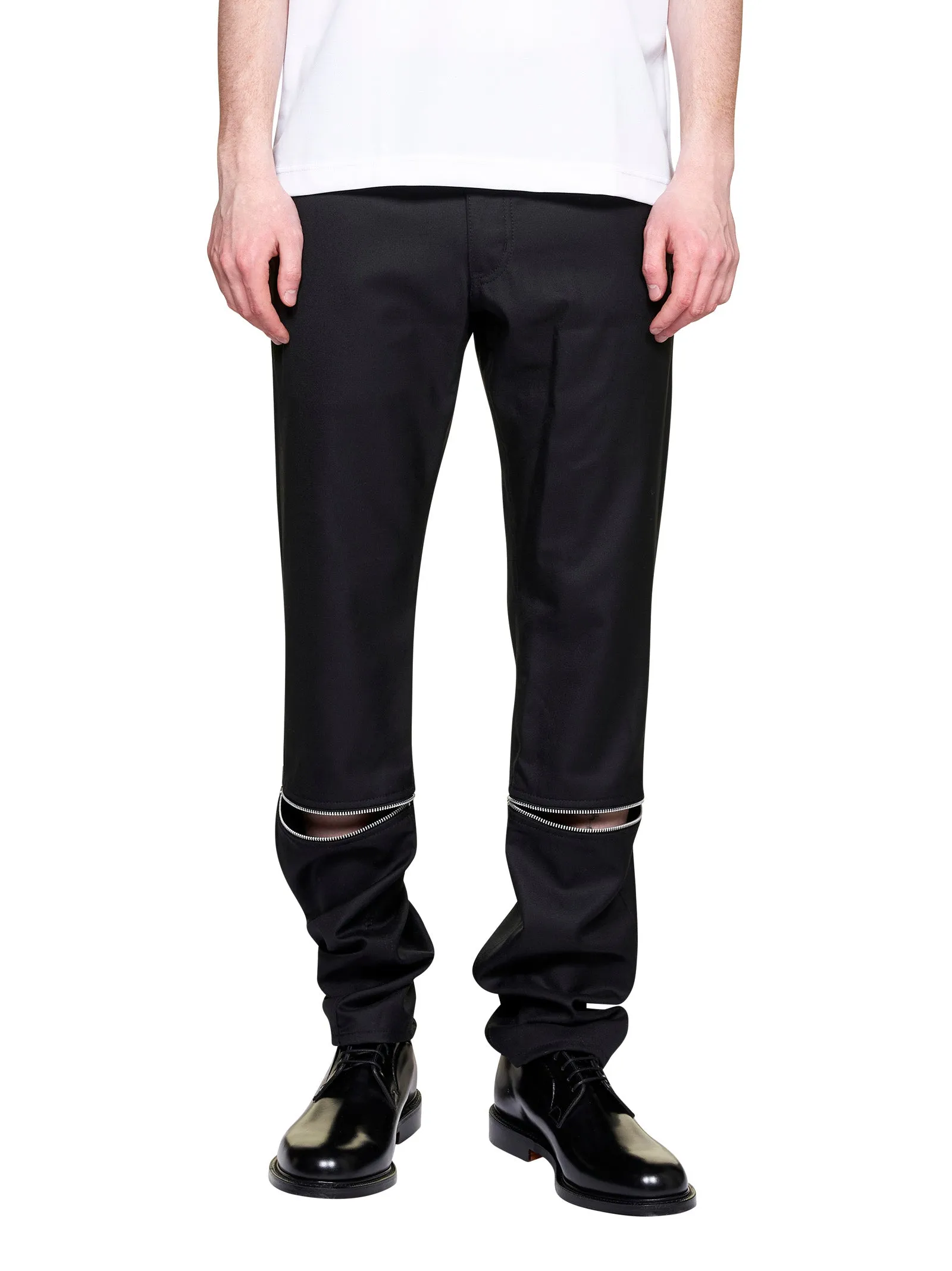 Comme des Garons Homme Plus Zipe Detailed Pants